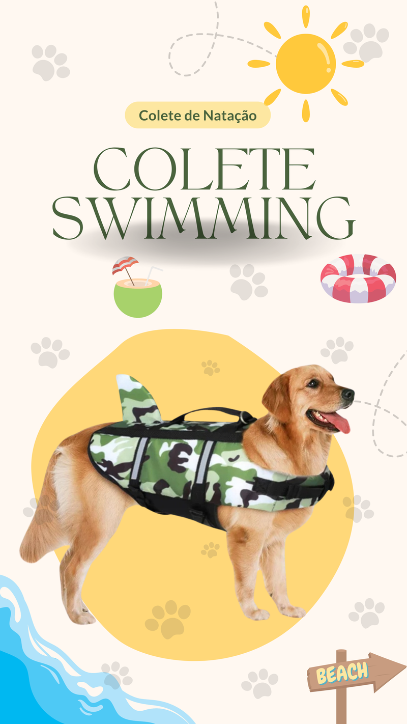 Colete Swimming de Natação